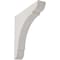 Ekena Millwork 1 3/4"W x 10"D x 10"H Large Olympic Wood Vintage Decor Bracket, Chalk Dust White BKTWD01X10X10OLWH - alternate 1